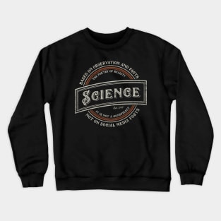 Old-Timey Science Crewneck Sweatshirt